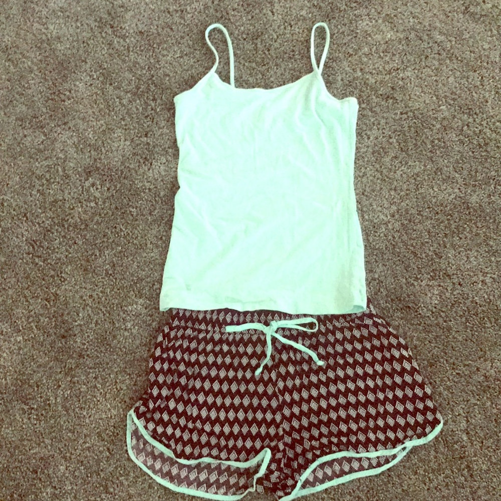 Mint green beach time combo size small to medium